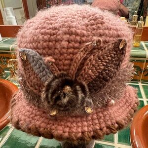 Darling Women’s hat, mauve color